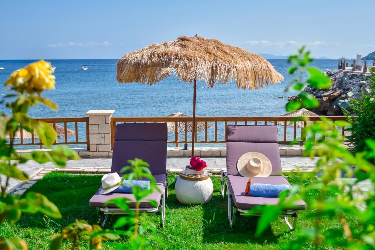 Laia Seafront Luxury Apartments Agia Pelagia  Exterior photo